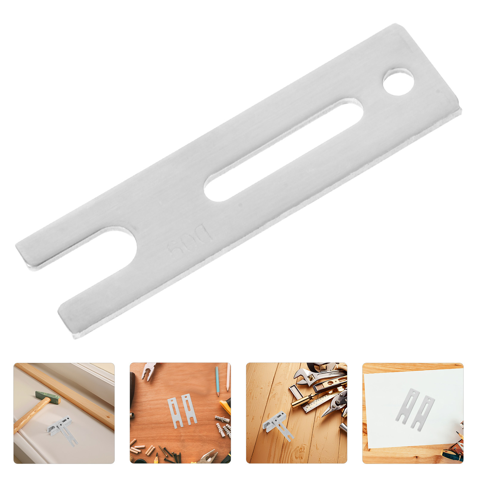 Window Lock Bar - 10 ชิ้น กลอนประตูบานเลื่อน กลอนหน้าต่างอลูมิเนียมอัลลอยด์ สำหรับหน้าต่างบานเลื่อนแนวนอน เพิ่มความปลอดภัยให้บ้าน