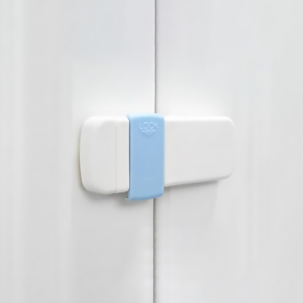 Medicine Cabinet Lock - 4 ชิ้น ล็อคตู้เอนกประสงค์ ล็อคนิรภัยสำหรับเด็ก สำหรับลิ้นชัก กล่องยา