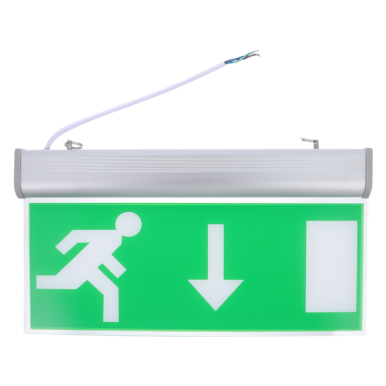 Emergency Exit Sign - 1 ชิ้น ไฟป้ายทางออกฉุกเฉิน LED สำหรับสำนักงาน โรงเรียน