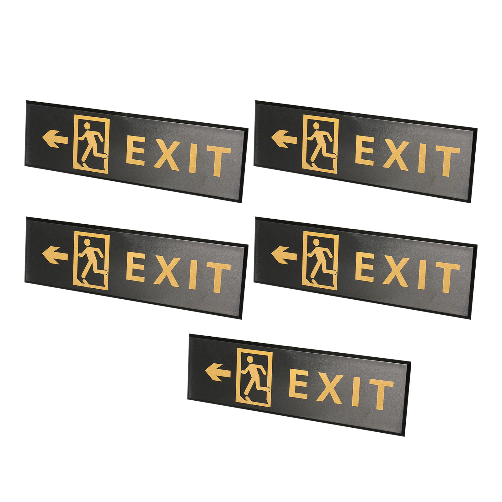 5 ชิ้น ป้ายทางออกฉุกเฉินอะคริล - Emergency Exit Sign บทวิจารณ์และราคา