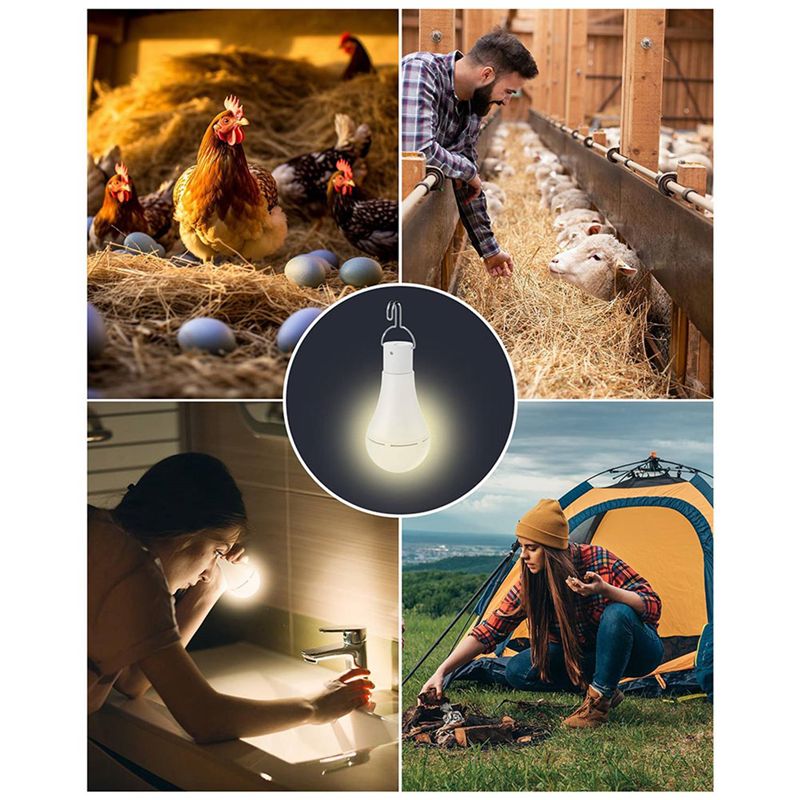 หลอดไฟ LED แบบชาร์จไฟได้ B03C- - Power Outage Light บทวิจารณ์และราคา