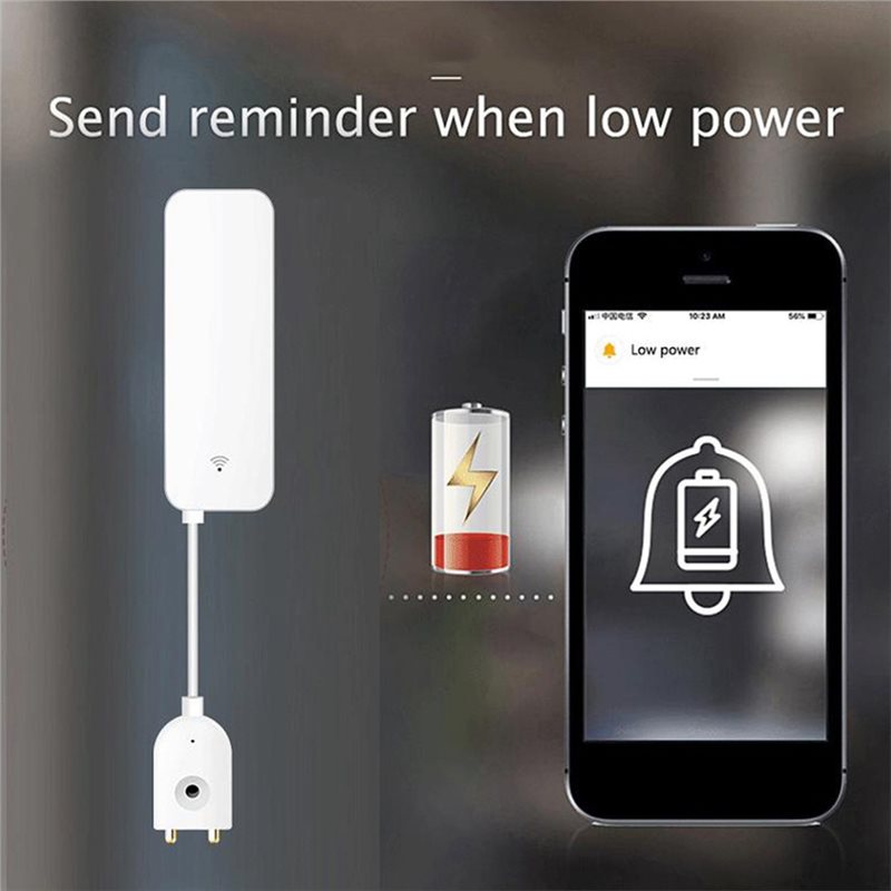 DTEN-Tuya เซ็นเซอร์ตรวจจับน้ำร - Water Alarm Sensor บทวิจารณ์และราคา