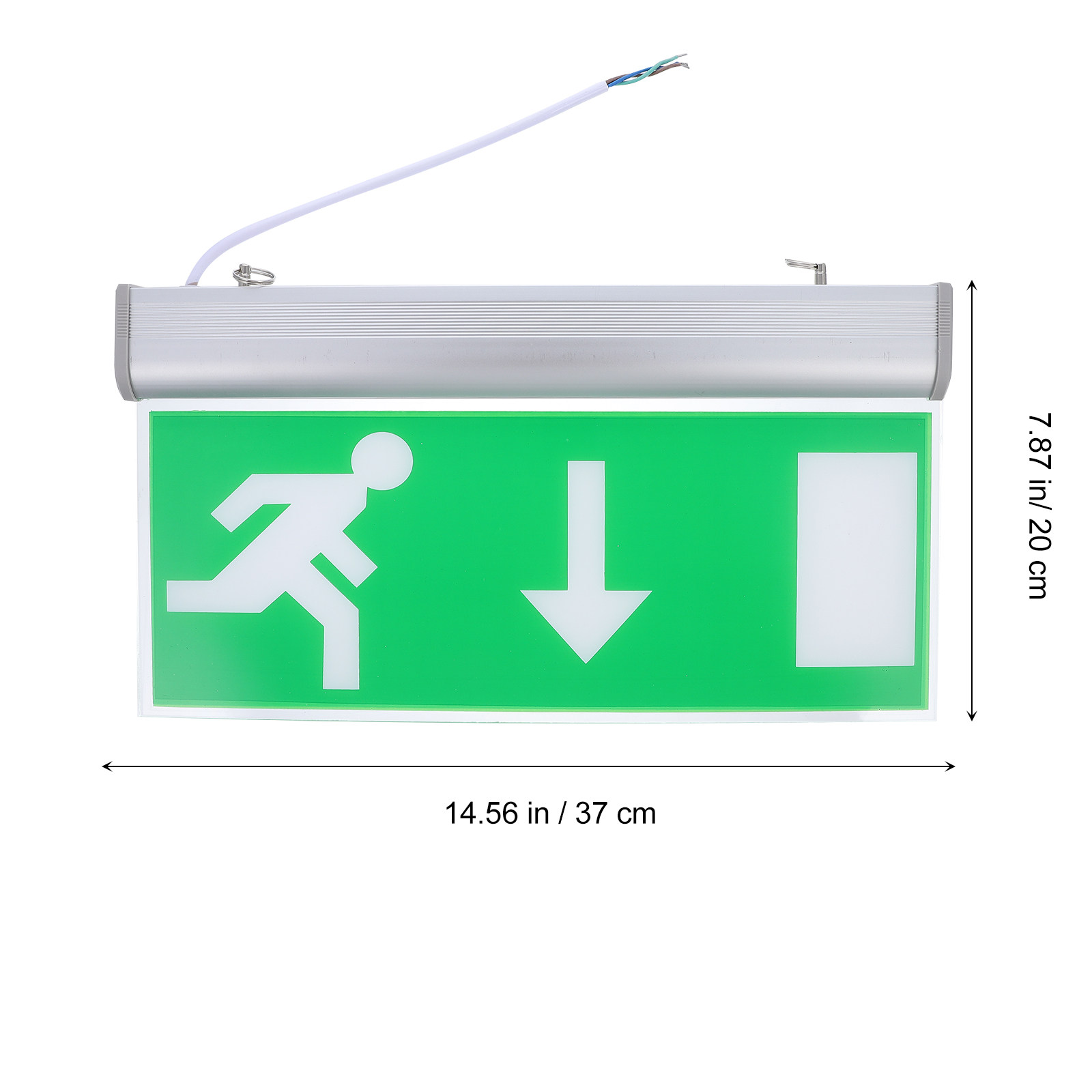 1 ชิ้น ไฟป้ายทางออกฉุกเฉิน LED - Emergency Exit Sign บทวิจารณ์และราคา