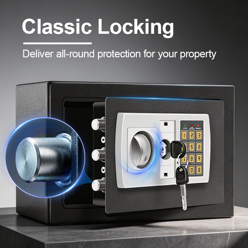 กล่องนิรภัยอิเล็กทรอนิกส์พร้อม - Lockbox Key Secure บทวิจารณ์และราคา