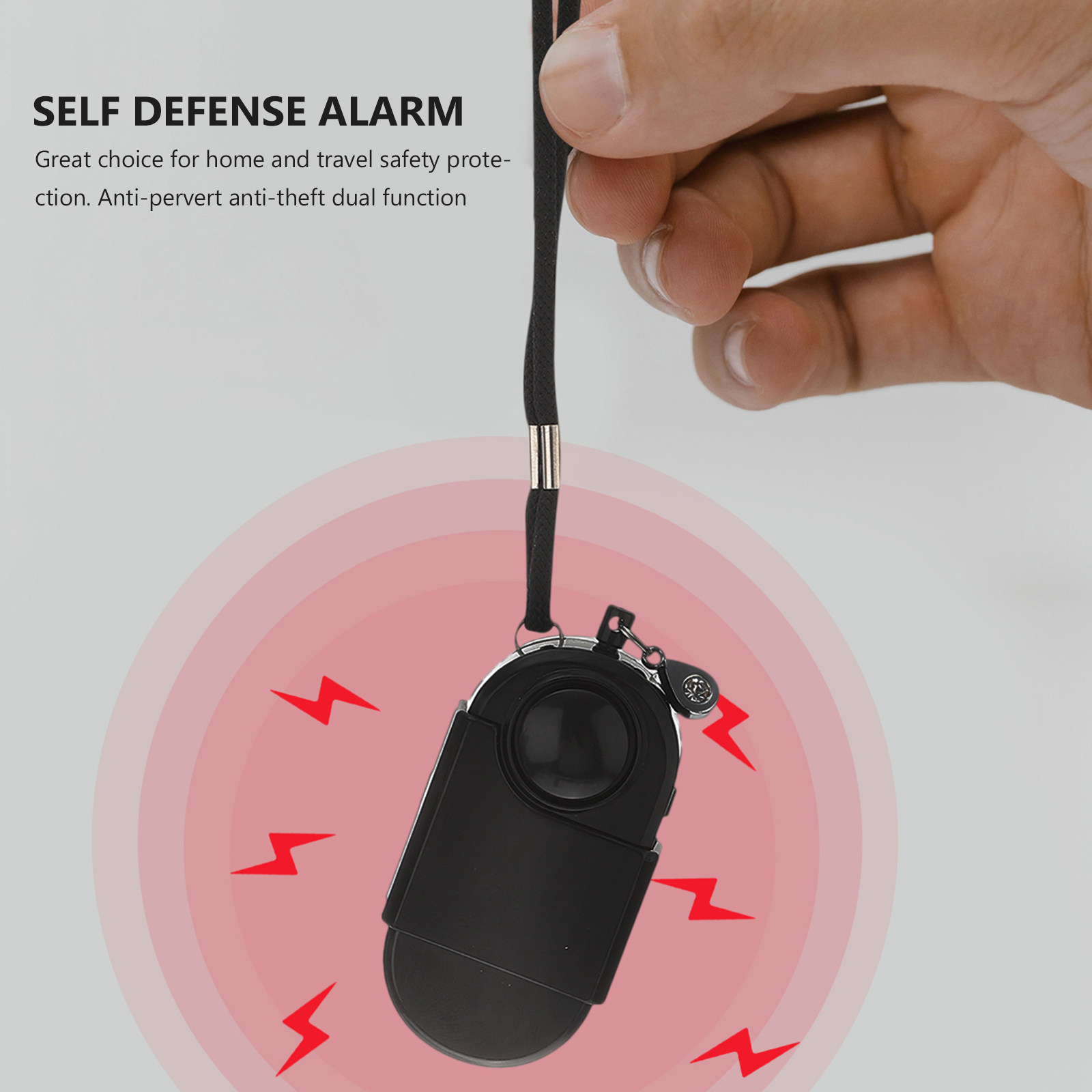 พวงกุญแจสัญญาณเตือนภัยส่วนตัว  - Personal Alarm Keychain บทวิจารณ์และราคา